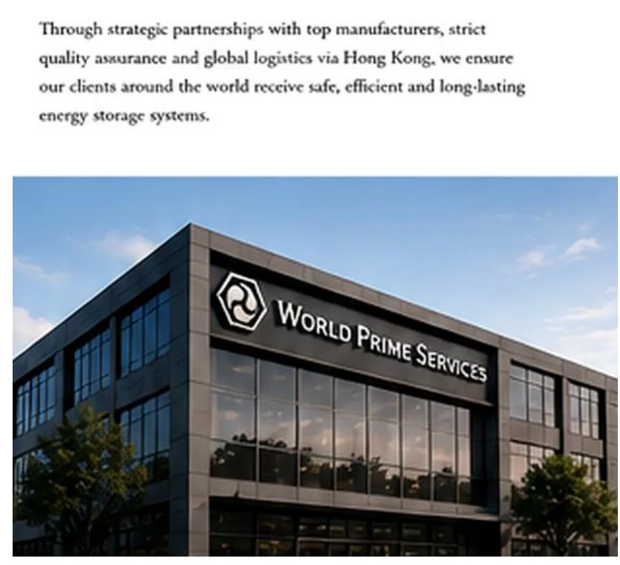 Sede da World Prime Services