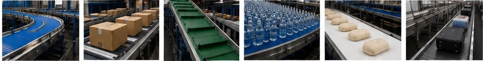 Fabricação e emenda de correias transportadoras em aplicação