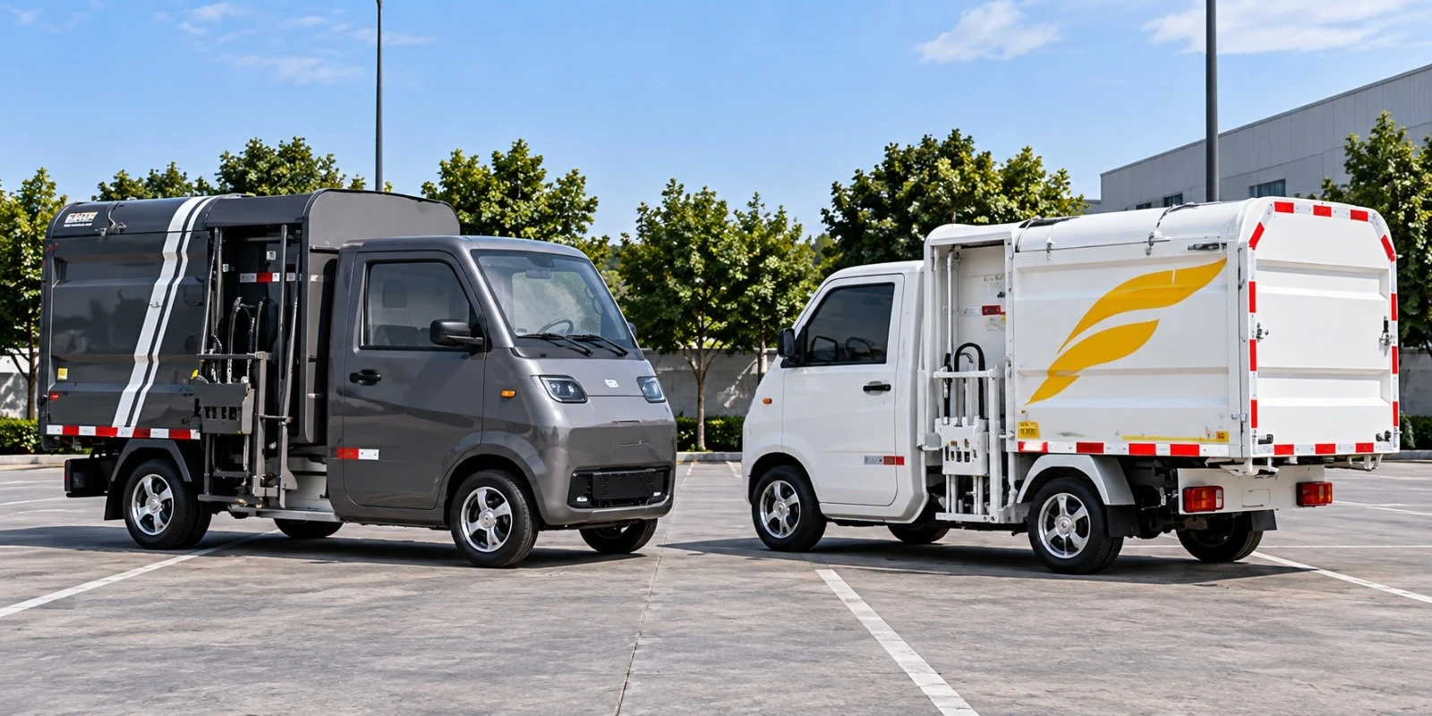 Caminhão de carga/descarga automática lateral New Energy