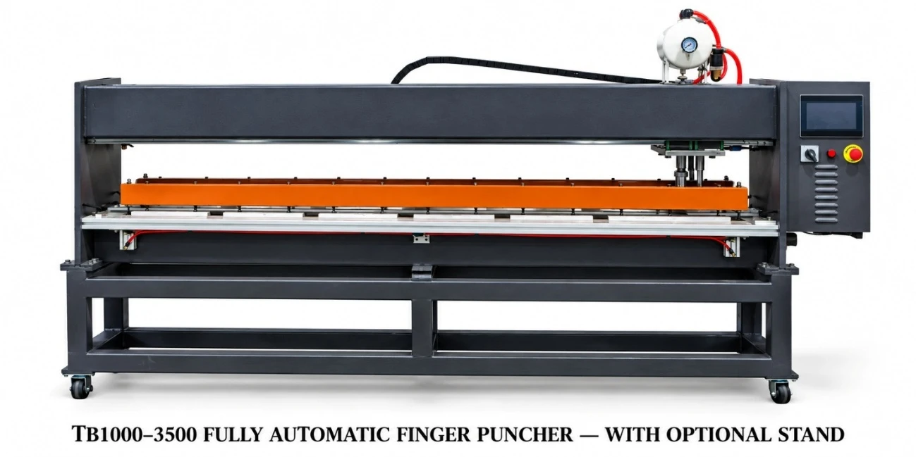 Perforadora de dedos totalmente automática TB1000-3500, con soporte (opcional)