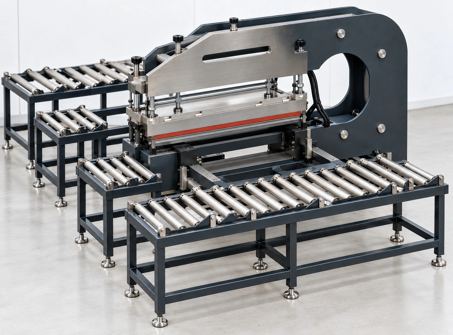 Rack de apoio da correia para emenda longitudinal (opcional)