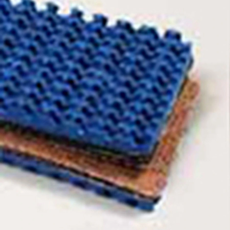 Opção de correia rough top na cor azul