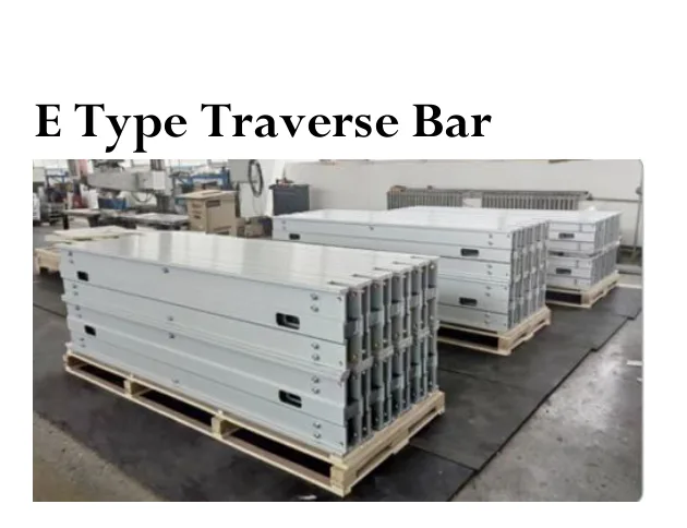 Barra transversal tipo E